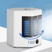 Portable Air Condition Fan Low Noise Mini Air Cooler Fan 3 Mode With 2 Water Tank Humidifier for Home Office