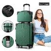 2 Piece Luggage Set Travel Suitcases Carry On Hard Shell Lightweight Rolling Traveller Trolley Vanity Checked Bag