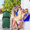 2 Piece Luggage Set Travel Suitcases Carry On Hard Shell Lightweight Rolling Traveller Trolley Vanity Checked Bag