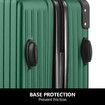 2 Piece Luggage Set Travel Suitcases Carry On Hard Shell Lightweight Rolling Traveller Trolley Vanity Checked Bag