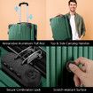 2 Piece Luggage Set Travel Suitcases Carry On Hard Shell Lightweight Rolling Traveller Trolley Vanity Checked Bag