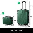 2 Piece Luggage Set Travel Suitcases Carry On Hard Shell Lightweight Rolling Traveller Trolley Vanity Checked Bag