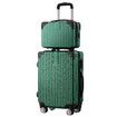 2 Piece Luggage Set Travel Suitcases Carry On Hard Shell Lightweight Rolling Traveller Trolley Vanity Checked Bag