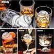 Ice Cube Tray, Rose Ice Cube Trays With Covers,3 Silicone Rose Ice Tray And 3 Diamond Ice Ball Maker For Juice Cocktails, Whiskey Col Grey