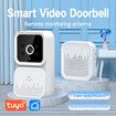 Smart Wireless Remote Video Doorbell,Intelligent Visual Doorbell,Home Intercom HD,Night Vision WiFi Security Door Doorbell,Houses Apartments Offices