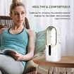 Portable Bladeless Fan 11.8 inch Cooling Fan with 3 Speeds Quiet Table Fans For Home, Bedroom, Office(White)
