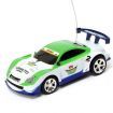1/58 40MHZ 4CH Electric Mini RC Car w/ LED Light Radio Remote Control Racing Toys ModelGreen