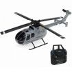 2.4G 4CH 6-Axis Gyro Optical Flow Localization Flybarless Scale RC Helicopter RTFMode 1 (Right Hand Throttle)with 1 Battery