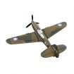 Fighter 400mm Wingspan 2.4GHz 4CH EPP 6-Axis Gyro One-Key U-Turn Aerobatic RC Airplane RTF for Trainer Beginner 2pcs batteries