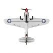 Fighter 400mm Wingspan 2.4GHz 4CH EPP 6-Axis Gyro One-Key U-Turn Aerobatic RC Airplane RTF for Trainer Beginner 2pcs batteries