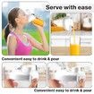 Portable Smoothies Blender,USB Juice Cup,Shakes Blender,Baby Food Mixing Machince with 6 Blades Rechargeable Battery,for Home,Travel,Office(White)