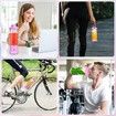 Portable Smoothies Blender,USB Juice Cup,Shakes Blender,Baby Food Mixing Machince with 6 Blades Rechargeable Battery,for Home,Travel,Office(Purple)