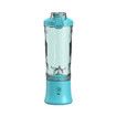 Portable Smoothies Blender,USB Juice Cup,Shakes Blender,Baby Food Mixing Machince with 6 Blades Rechargeable Battery,for Home,Travel,Office(Blue)