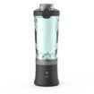 Portable Smoothies Blender,USB Juice Cup,Shakes Blender,Baby Food Mixing Machince with 6 Blades Rechargeable Battery,for Home,Travel,Office(Black)