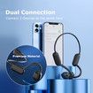 Bone Conduction Earphones Watertight 32GB MP3 Player Bluetooth Wireless Headphone Driving Cycling Earbuds Sports Swiming Running Headset