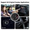 2 In1 CarPlay Wireless Adapter & Android Auto Wireless Adapter,2024 Upgraded Wired to Wireless CarPlay Adapter Plug & Play Dongle with USB-A&C