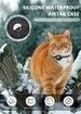Black-AirTag Cat Collar,Reflective GPS Cat Collar with AirTag Holder and Bell,Lightweight Tracker Cat Collars for Cats Dogs(not included AirTag)
