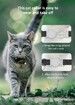 Black-AirTag Cat Collar,Reflective GPS Cat Collar with AirTag Holder and Bell,Lightweight Tracker Cat Collars for Cats Dogs(not included AirTag)