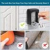 Key Lock Box, 4 Digit Combination Key Storage Lockbox for Indoor, Outdoor, Home, Hotels