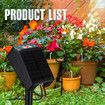 Solar Energy Intelligent Automatic Watering Device Timer System Garden Drip Irrigation Device for 15 Potted Plants in Green House, Garden, Balcony