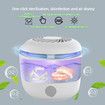 Ultrasonic UV Jewelry Cleaner Cleaning Machine For Dentures, Aligner, Retainer Mouth Guard, Toothbrush Head, Jewelry, Diamonds,Rings