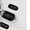 Water-Powered Thermometer for Shower Battery-Free Solution for Monitoring Bath adult Temperature in Both Fahrenheit and Celsius, Ideal for Baby Baths