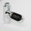 Water-Powered Thermometer for Shower Battery-Free Solution for Monitoring Bath adult Temperature in Both Fahrenheit and Celsius, Ideal for Baby Baths