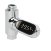 Water-Powered Thermometer for Shower Battery-Free Solution for Monitoring Bath adult Temperature in Both Fahrenheit and Celsius, Ideal for Baby Baths