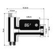 Water Thermometer Shower Hardware Supplies Bath Temperature Ice Bathtub Baby Bath Tubs Fahrenheit Celsius Thermometer