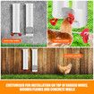 Chicken Bird Feeder Waterer Set Automatic Water Dispenser Poultry Coop 3KG Food 4L Drinker Kit Auto Aviary Chook Chick Hen Quail Drinking Cup