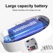 Camping Solar Fan Rechargeable Desktop Electric Foldble Fan 5 Adjustable Speed
