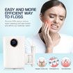 Water Flosser Tooth Cleaner Electric Oral Irrigator Dental Teeth Care 900ml Capacity With Filter UV Steriliser White