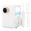 Water Flosser Tooth Cleaner Electric Oral Irrigator Dental Teeth Care 900ml Capacity With Filter UV Steriliser White
