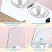 Automatic Smart Cat Feeder Bowl Sensitive Open Cover Pet Feeder  IR Induction for Pet with a 168mm Holder