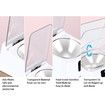 Automatic Smart Cat Feeder Bowl Sensitive Open Cover Pet Feeder  IR Induction for Pet with a 168mm Holder