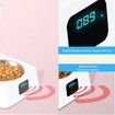 Automatic Smart Cat Feeder Bowl Sensitive Open Cover Pet Feeder  IR Induction for Small Pet with a 138mm Holder