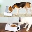 Automatic Smart Cat Feeder Bowl Sensitive Open Cover Pet Feeder  IR Induction for Small Pet with a 138mm Holder
