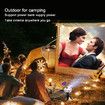 Portable Mini Projector Hd Household Wireless Small Mobile Phone Projection Color White