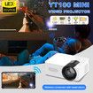 Portable Mini Projector Hd Household Wireless Small Mobile Phone Projection Color White