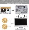 Cassette Player Portable USB Cassette Player Transparent Cassette Tape Player