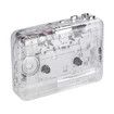 Cassette Player Portable USB Cassette Player Transparent Cassette Tape Player