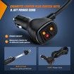 12 Roof Top Strobe Lights 48LED Amber White Hazard Light Emergency Warning LED Flashing Light Magnetic Trucks Tractors Snow Plows Construction Vehicles