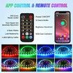 Truck Bed Light Strip RGB-IC LED Lights for Truck Pickup DIY Music synchronous with APP and RF Remote Control 3PCS 60 inch 150cm Truck Bed Lighting