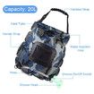5 Gal/20L Solar Heating Camping Shower Bag | Removable Hose | On-Off Switchable Shower Head |Portable Shower for Beach Swimming, Hiking (Camouflage)