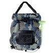 5 Gal/20L Solar Heating Camping Shower Bag | Removable Hose | On-Off Switchable Shower Head |Portable Shower for Beach Swimming, Hiking (Camouflage)