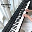 Piano Notes Guide for Beginner,Removable Piano Keyboard Note Labels for Learning,88-Key Full Size,Made of Silicone,No Need Stickers,Reusable (Colorful)