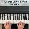 Piano Notes Guide for Beginner,Removable Piano Keyboard Note Labels for Learning,88-Key Full Size,Made of Silicone,No Need Stickers,Reusable (Black)