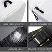 Mini Sling Bag for Men and Women,Small Crossbody Bag Trendy,Casual Waterproof Phone Chest Bag for Travel (White)