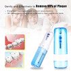Rechargeable Oral Irrigator Water Flosser Dental Tooth Cleaning Device 4 Modes 200ML Water Tank Teeth Cleaner With 5 Jet Tips