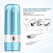 Rechargeable Oral Irrigator Water Flosser Dental Tooth Cleaning Device 4 Modes 200ML Water Tank Teeth Cleaner With 5 Jet Tips